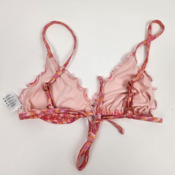 L*Space Bikini Set Maggie Top Roger Bitsy Bottom in Heat Waves Pink Small NWT - Picture 4 of 8
